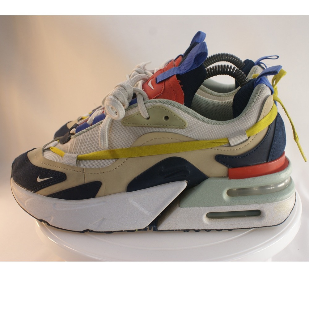 Nike Air Max Furyosa Rattan Obsidian Multi-Color Sneakers CZ4149-200 Womens‎ 7